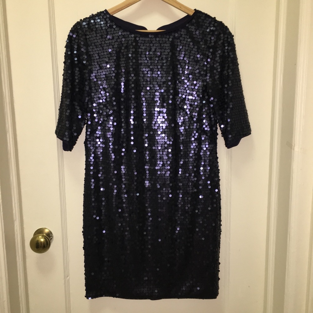 RACHEL Rachel Roy blue sequined dress (Size 2)
